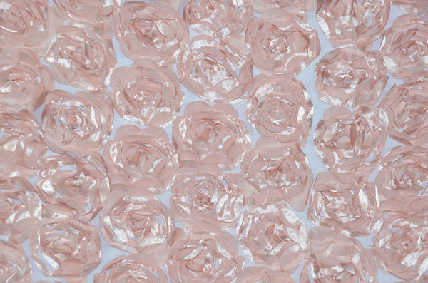 0149 BLUSH - ROSETTE SATIN BORDEAUX