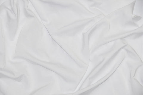 White Spandex Nylon Fabric