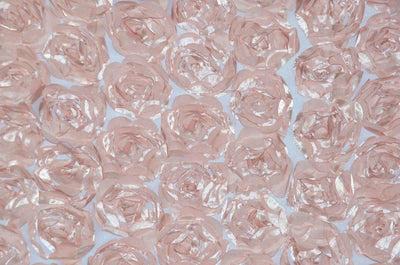 0149 BLUSH - ROSETTE SATIN BORDEAUX