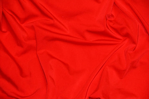 Red Spandex Nylon Fabric