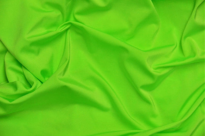 0736 NEON GREEN - SPANDEX NYLON